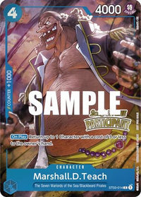 Marshall.D.Teach (Offline Regional 2023) [Participant] [One Piece Promotion Cards]