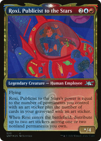 Roxi, publiciste des stars (Showcase) (Galaxy Foil) [Unfinity] 