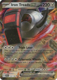 Iron Treads ex (143/198) - SV01 Scarlet & Violet Base Set Holofoil