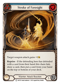 Stroke of Foresight (Blue) [1HP170] (History Pack 1) - POKÉ JEUX