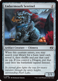Embermouth Sentinel (TDM-242) - Tarkir: Dragonstorm Foil