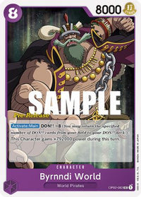 Byrnndi World [Cartes de pré-version de Paramount War] 