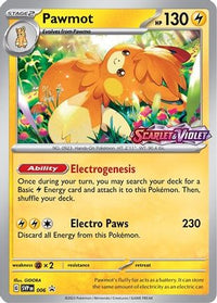 Pawmot (Prerelease) (6) - SV Scarlet & Violet Promo Cards Holofoil