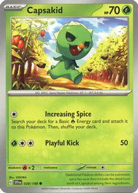 Capsakid (28/198) - SV01 Scarlet & Violet Base Set