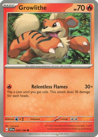 Growlithe (30/198)  - SV01 Scarlet & Violet Base Set