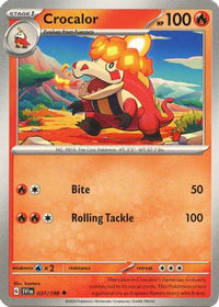 Crocalor (37/198) - SV01 Scarlet & Violet Base Set