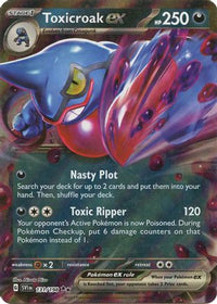 Toxicroak ex (131/198) - SV01 Scarlet & Violet Base Set Holofoil