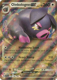 Oinkologne ex (158/198) - SV01 Scarlet & Violet Base Set Holofoil