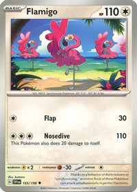 Flamigo (165/198) [Écarlate et Violet : Ensemble de base] 