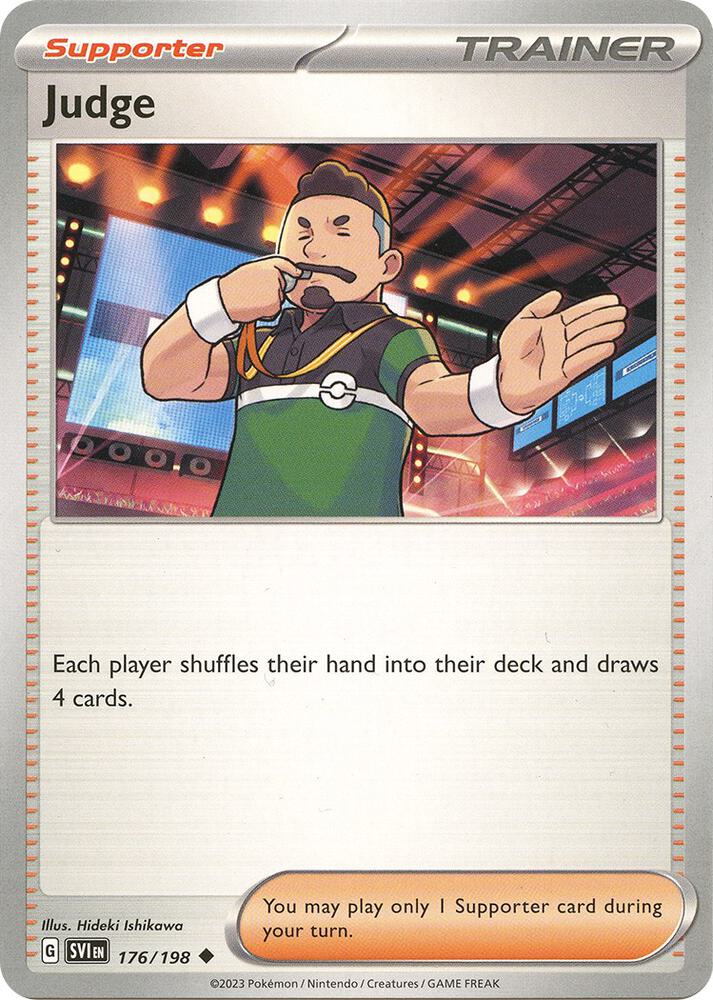Judge (Professor Program) (176/198) - League & Championship Cards Holofoil