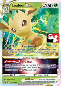 Leafeon VSTAR (SWSH195) - Prize Pack Series Cards Holofoil