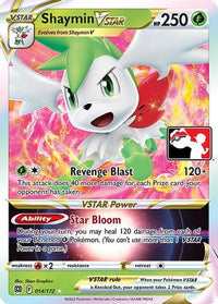 Shaymin VSTAR (14) - Prize Pack Series Cards Holofoil