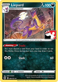 Liepard (91/172)  - Prize Pack Series Cards