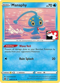 Manaphy (41/172) - Prize Pack Series Cards