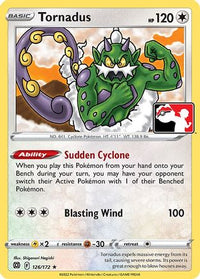 Tornadus (126) - Prize Pack Series Cards