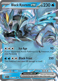 Black Kyurem ex (Surging Sparks Stamped) (48) - Miscellaneous Cards & Products Holofoil