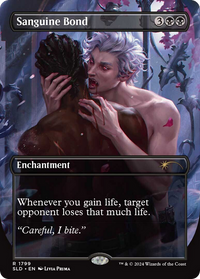 Sanguine Bond (SLD-1799) - Secret Lair Drop (Borderless) Foil