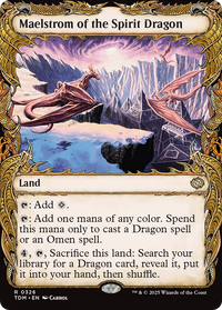 Maelstrom of the Spirit Dragon (Showcase) (TDM-326) - Tarkir: Dragonstorm
