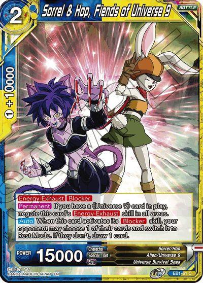 Sorrel & Hop, Fiends of Universe 9 (EB1-061) [Battle Evolution Booster] - POKÉ JEUX