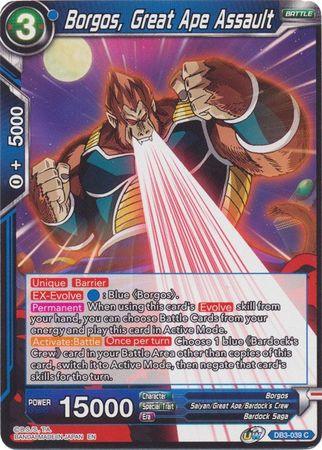 Borgos, Great Ape Assault (DB3-039) [Giant Force] - POKÉ JEUX
