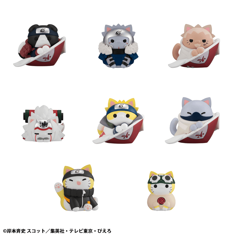 MEGA CAT PROJECT Naruto ShippudenNyaruto！The bond between master and disciple ver.（Repeat） (Pre-Order)