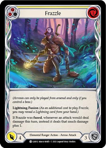 Frazzle (Yellow) [LXI012] (Tales of Aria Lexi Blitz Deck) 1st Edition Normal - POKÉ JEUX