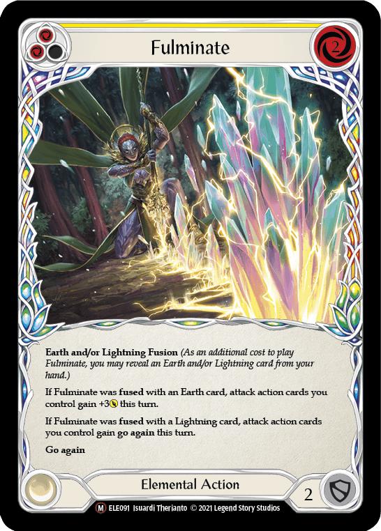 Fulminate [U-ELE091] (Tales of Aria Unlimited) Unlimited Normal - POKÉ JEUX