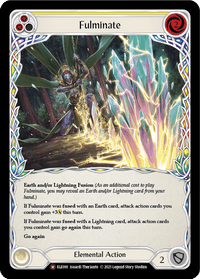 Fulminate [U-ELE091] (Tales of Aria Unlimited) Unlimited Rainbow Foil - POKÉ JEUX