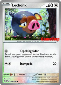 Lechonk (GameStop Promo) (154/198) - Miscellaneous Cards & Products Reverse Holofoil