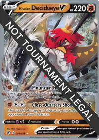 Hisuian Decidueye V 2022 (Ondrej Skubal) (83) - World Championship Decks