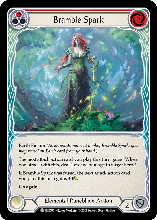 Bramble Spark (Red) [ELE085] (Tales of Aria) 1st Edition Normal - POKÉ JEUX