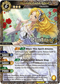 Wonderland Alice (X Rare Special Pack Vol. 1) (BSS01-091) [Cartes promotionnelles Battle Spirits Saga] 