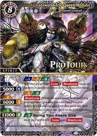 Grand Underworld Trio Queen Meduke (X Rare Special Pack Vol. 1) (BSS01-026) [Cartes promotionnelles Battle Spirits Saga] 