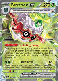 Forretress ex (5/193)  - SV02 Paldea Evolved Holofoil