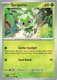 Sprigatito (12/193) - SV02 Paldea Evolved