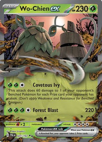 Wo-Chien ex (27/193)  - SV02 Paldea Evolved Holofoil