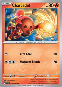 Charcadet (039/193) [Écarlate et Violet : Paldea Evolved] 