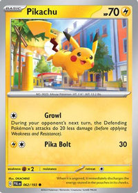 Pikachu (62/193) - SV02 Paldea Evolved