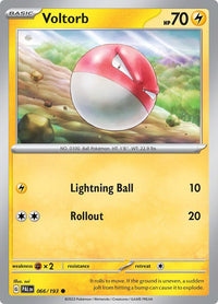 Voltorb (66/193) - Professor Program Promos Reverse Holofoil