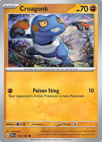 Croagunk (114/193) - SV02 Paldea Evolved