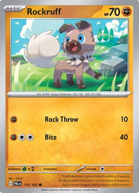 Rockruff (116/193) - SV02 Paldea Evolved
