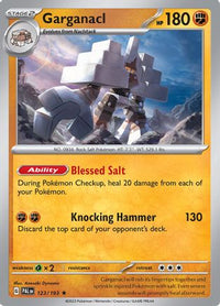 Garganacl (123/193) [Écarlate et Violet : Paldea Evolved] 