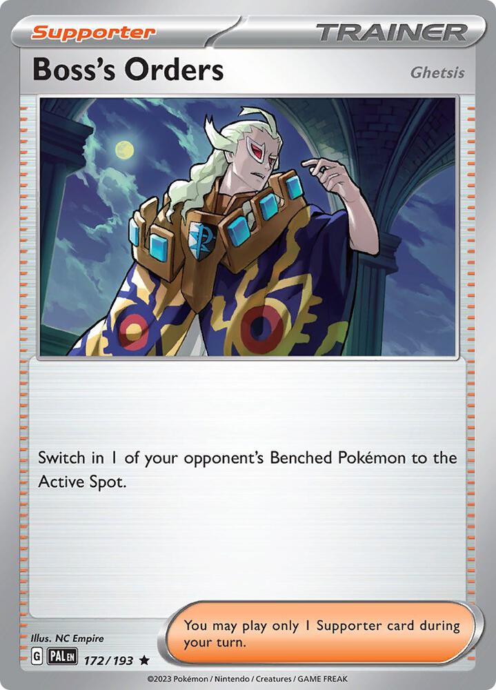 Boss's Orders - 2024 (Fernando Cifuentes) (172/193) - World Championship Decks Reverse Holofoil
