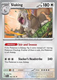 Slaking (162) - SV02 Paldea Evolved Holofoil