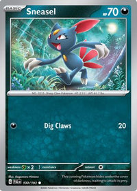 Sneasel (133/193) - SV02 Paldea Evolved