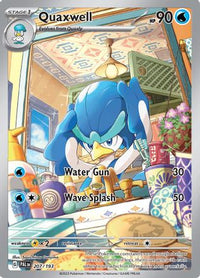 Quaxwell (207/193) - SV02 Paldea Evolved Holofoil
