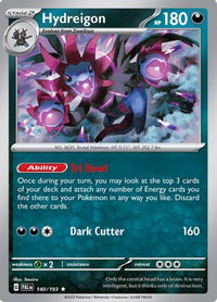Hydreigon (140) - SV02 Paldea Evolved Holofoil