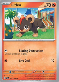 Litleo (31) - SV02 Paldea Evolved