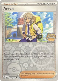 Arven (Regional Championships) [Staff] (166/198)  - League & Championship Cards Reverse Holofoil