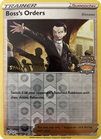 Boss's Orders (Regional Championships) [Staff] (154/192)  - League & Championship Cards Reverse Holofoil
